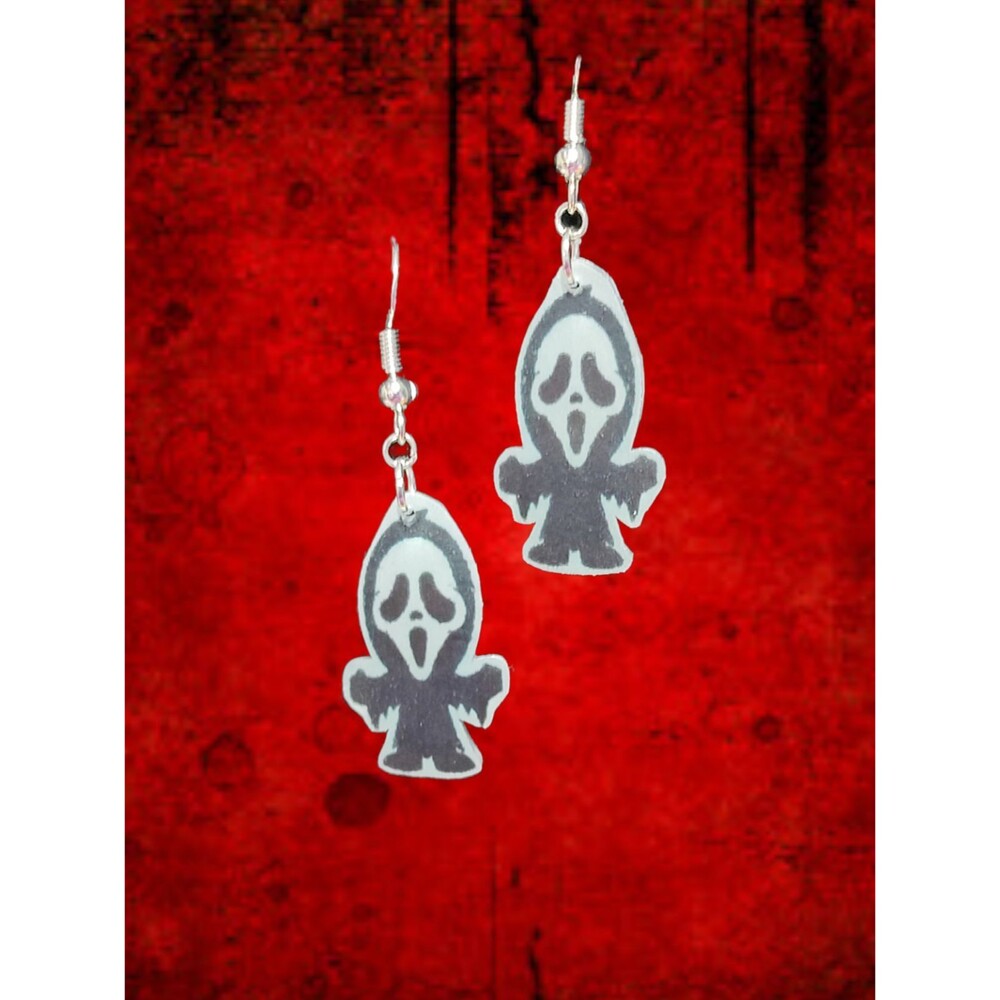 Scream Scary Movie Earrings